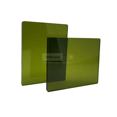Plaque acrylique de sécurité de protection laser