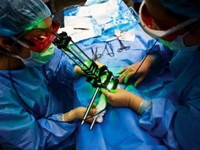 Application et mesures de sécurité du laser vert en médecine