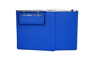 Rideau de protection en plomb de chevet|Bouclier anti-rayonnement triple-pliable de 0,5 mmPb